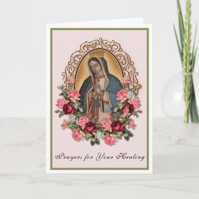 Oración religiosa de Jesús por tarjeta de curación (Anverso)