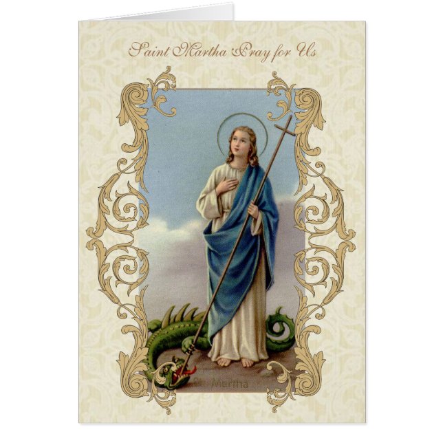 Oración St. Martha Novena (Frente)