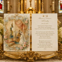 Oración tradicional católica de boda María José
