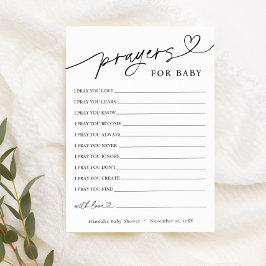 Oraciones minimalistas y deseos para la tarjeta de