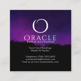 Oracle y tarjetas de visita psíquicas