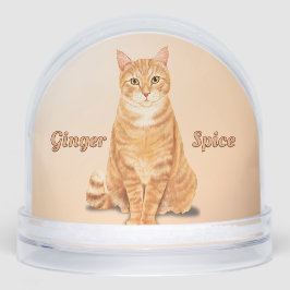 Orange Ginger Tabby Cat Personalized