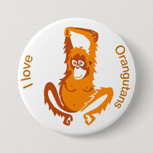 Orangutan - botón