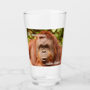 Orangután gracioso