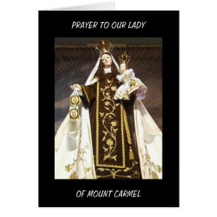 ORAR A NUESTRA DAMA DE MONTE CARMEL