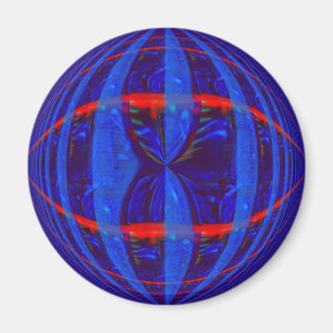 Orb Dark Blue imán alrededor