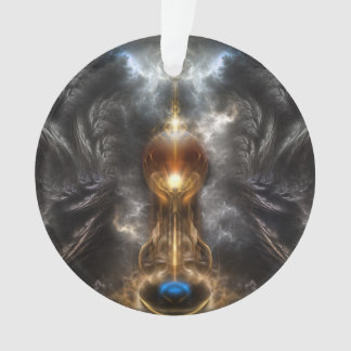 Orbe De Luz Arte Fractal Adorno De Acrílico