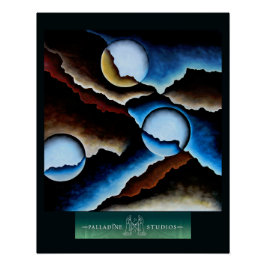 "Orbis Alia" Poster brillante