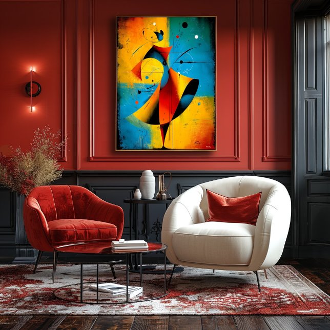 Órbita Solar – Arte de Pared Geométrico Abstracto  (Subido por el creador)