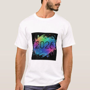 Orbital Dawn: Camiseta Año Nuevo 2026