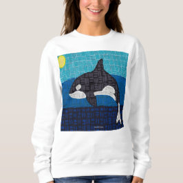 Orca (blanca) - Sudadera de Mujer
