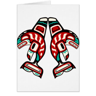 Orca del indio del Haida