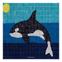 Orca - Impresión de cartel
