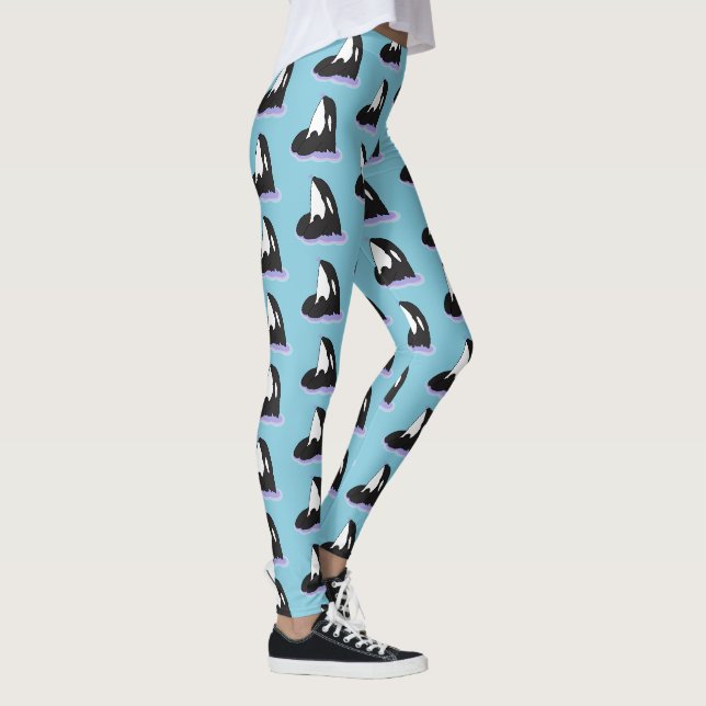 Orca Killer Whale Leggings (Derecha)