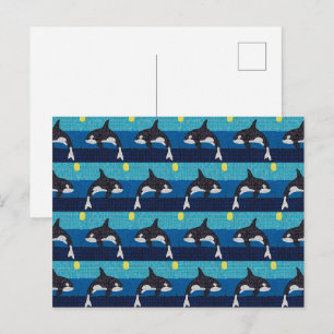 Orca (patrón) - Postal