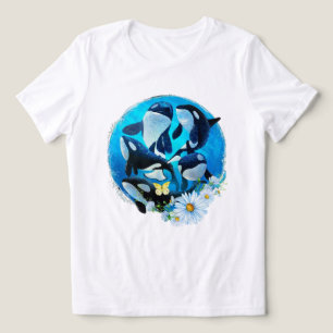 Orca Salva nuestra Camisa de los Océanos
