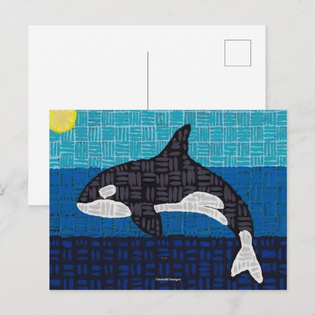 Orca (sencillo) - Tarjeta postal (Anverso / Reverso)