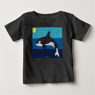 Orca (vívido) - Camiseta de bebé