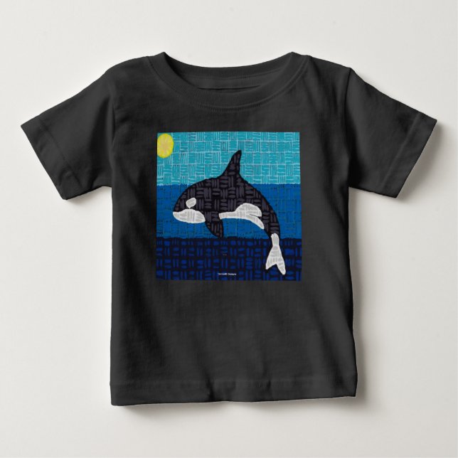 Orca (vívido) - Camiseta de bebé (Anverso)