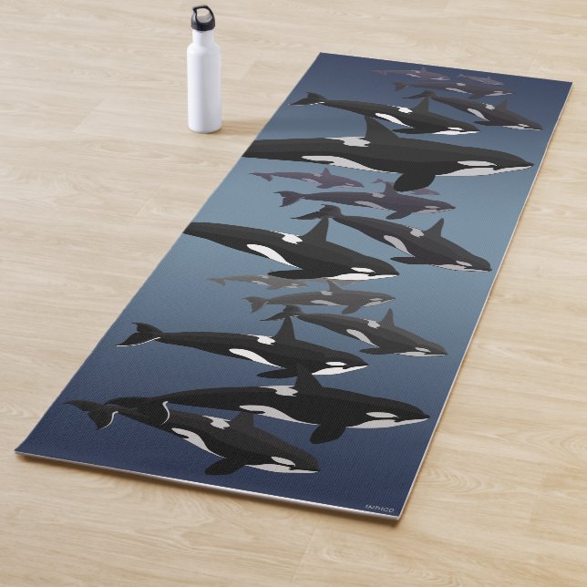 Orca Whale Yoga Mats (In situ)