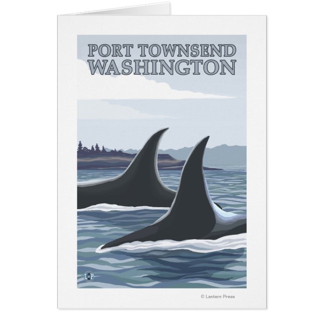Orca Whales #1 - Port Townsend, Washington (Frente)