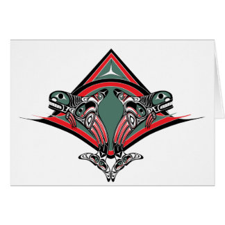 Orca y Eagle del Tlingit