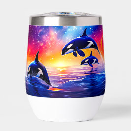 Orcas bajo el diseño de Galaxy Sky de Rich AMeN Gi