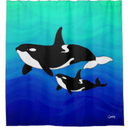 Orcas - Cortina de ducha