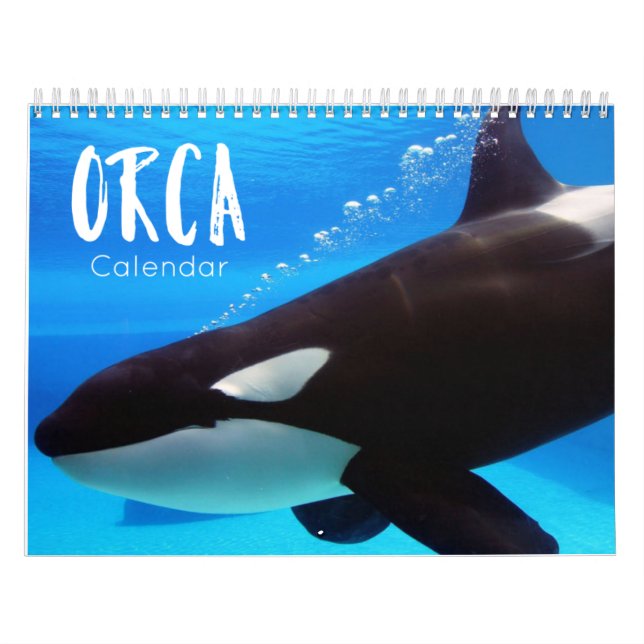 orcas graciosas y lindas del calendario de orca 20 (Tapa)