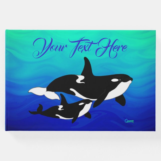 Orcas - Libro de invitados (Anverso)