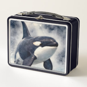 Orcas olas tormentosas