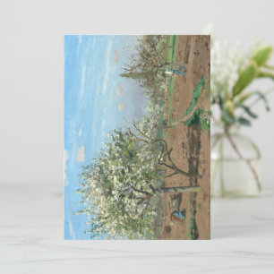 Orchard en Bloom, Louveciennes Camille Pissarro