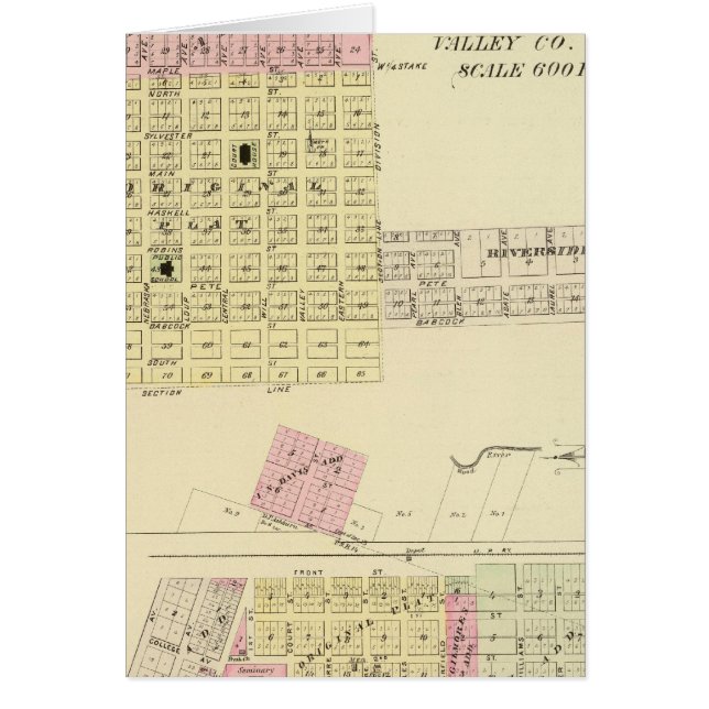 Ord y Buffalo, Nebraska (Frente)