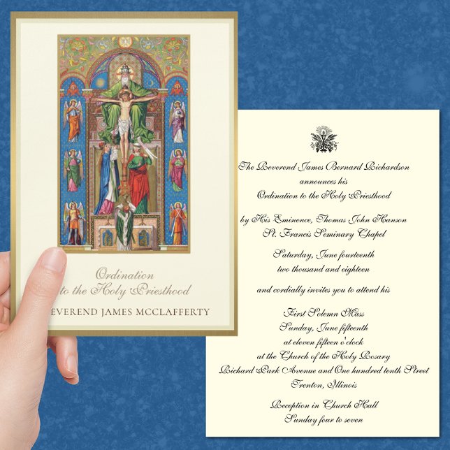 Orden católica de invitación al sacerdocio sagrado (Subido por el creador)