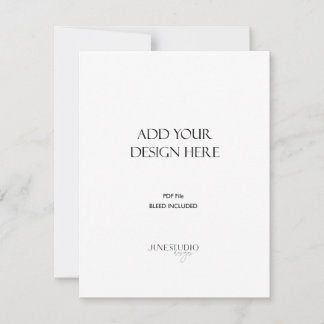 ORDEN DE IMPRESIÓN Tarjeta vertical de 4,25 x 5,5