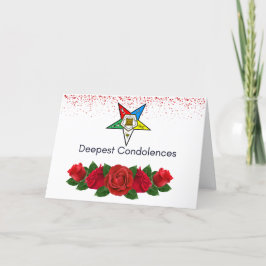 Orden de la tarjeta de simpatía de la estrella ori