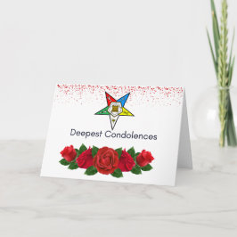 Orden de la tarjeta de simpatía de la estrella ori