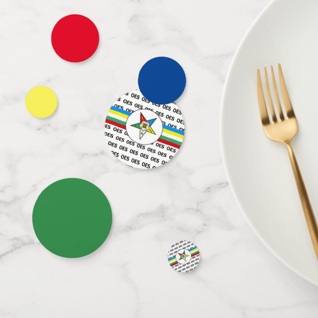 Orden de OES de la Estrella Oriental Confetti (Grupo)