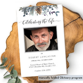 Orden de servicio funeraria, programa de memoria e