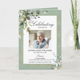 Orden funeral de servicio | Programa Green Memoria