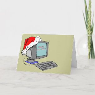 Ordenador de las Felices Navidad
