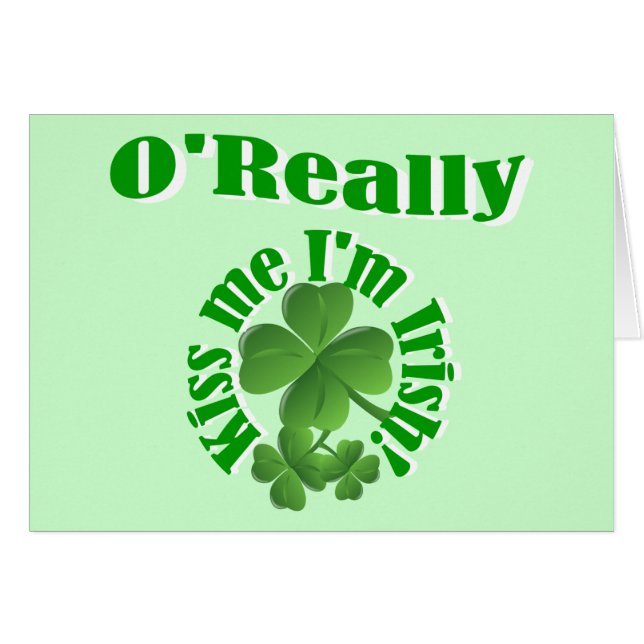 O'Really, Irish surname (Anverso (Horizontal))