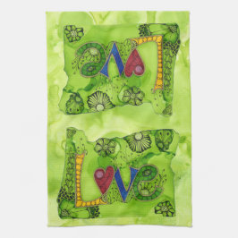 Oregon Love over stove Kitchen Toalla