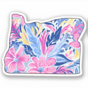 Oregón - Pegatina de verano - Lilly Inspired