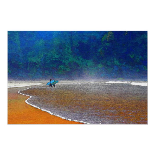 Oregon Surfers Glossy Poster (Anverso)