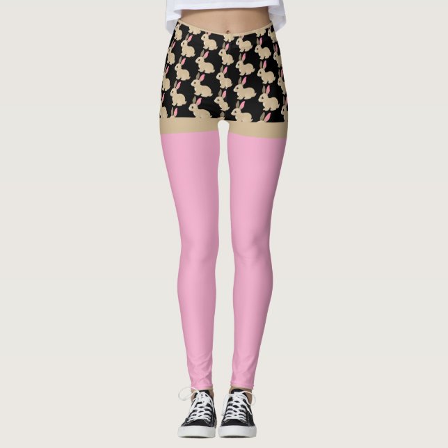 "OREJAS DE CONEJO" - LEGGINGS DE ROPA ACTIVA (Anverso)
