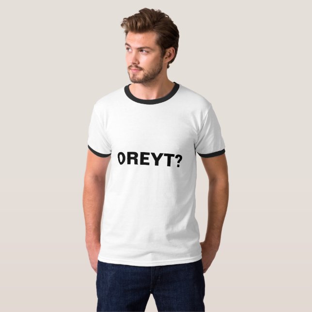 ¿Oreyt? camiseta (Anverso completo)
