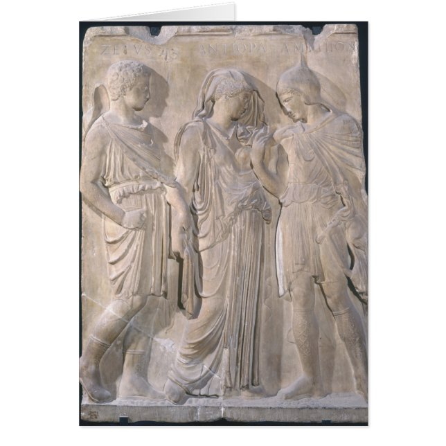 Orfeo, Eurydice y Hermes (Frente)