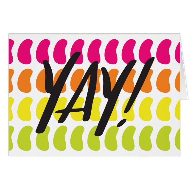 Organ Riñón | Tarjeta de felicitación Yay (Anverso (Horizontal))