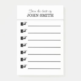 Organización de Office Nota Post-it® PERSONALIZAR